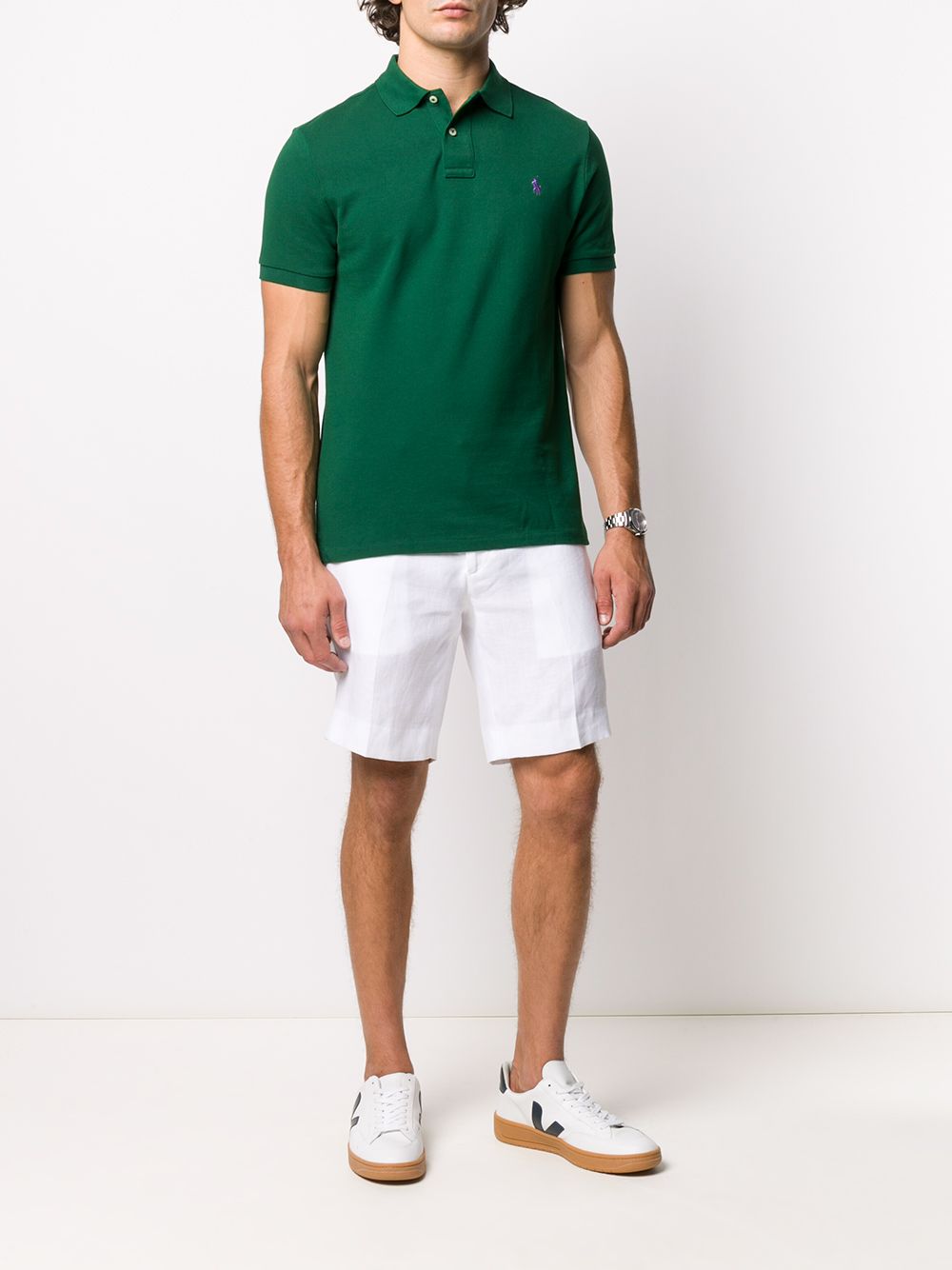 Tシャツ・カットソー POLO RALPH LAUREN Men T Shirts 710782592 016 Green CLOTHING POLO SHIRT RALPH LAUREN 710782592/016